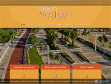 Tablet Screenshot of hotelmadisonriccione.it